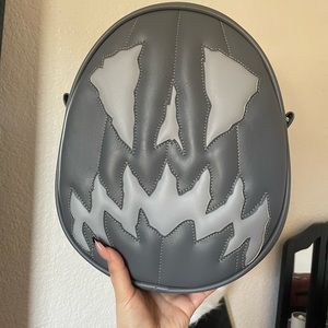 Trade with @Curvyhorror love pain and stitches scaredy cat gun metal grey blue